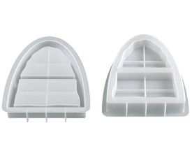 Molde silicona repisa para joyas